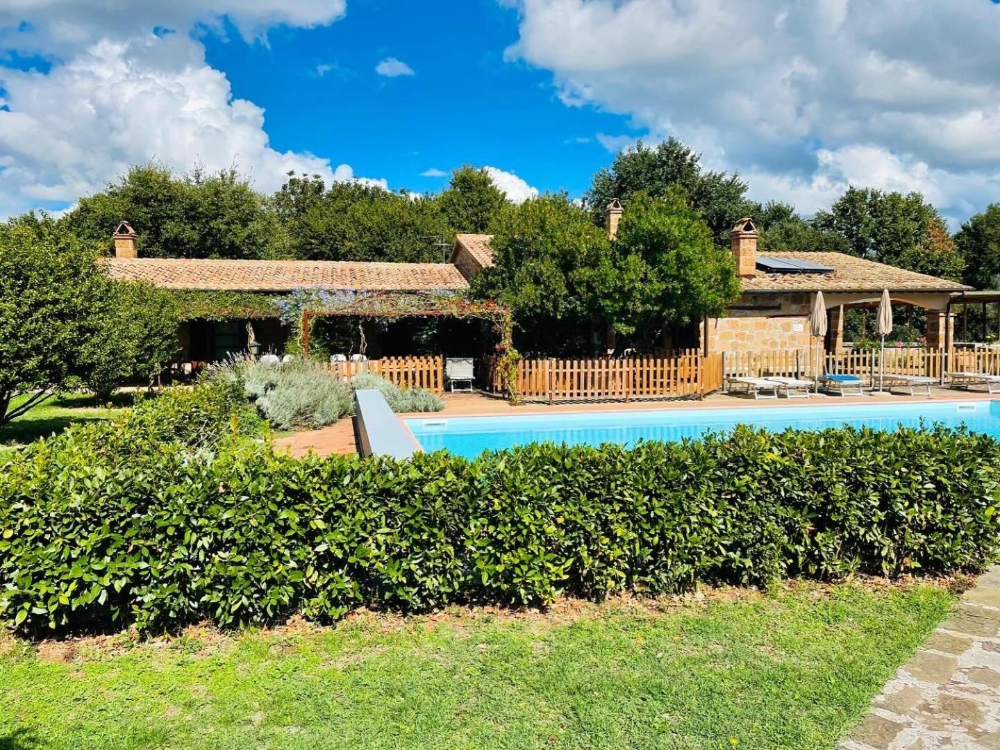 Agriturismo Eco-Bio Villa Vacasio Pitigliano Exterior foto