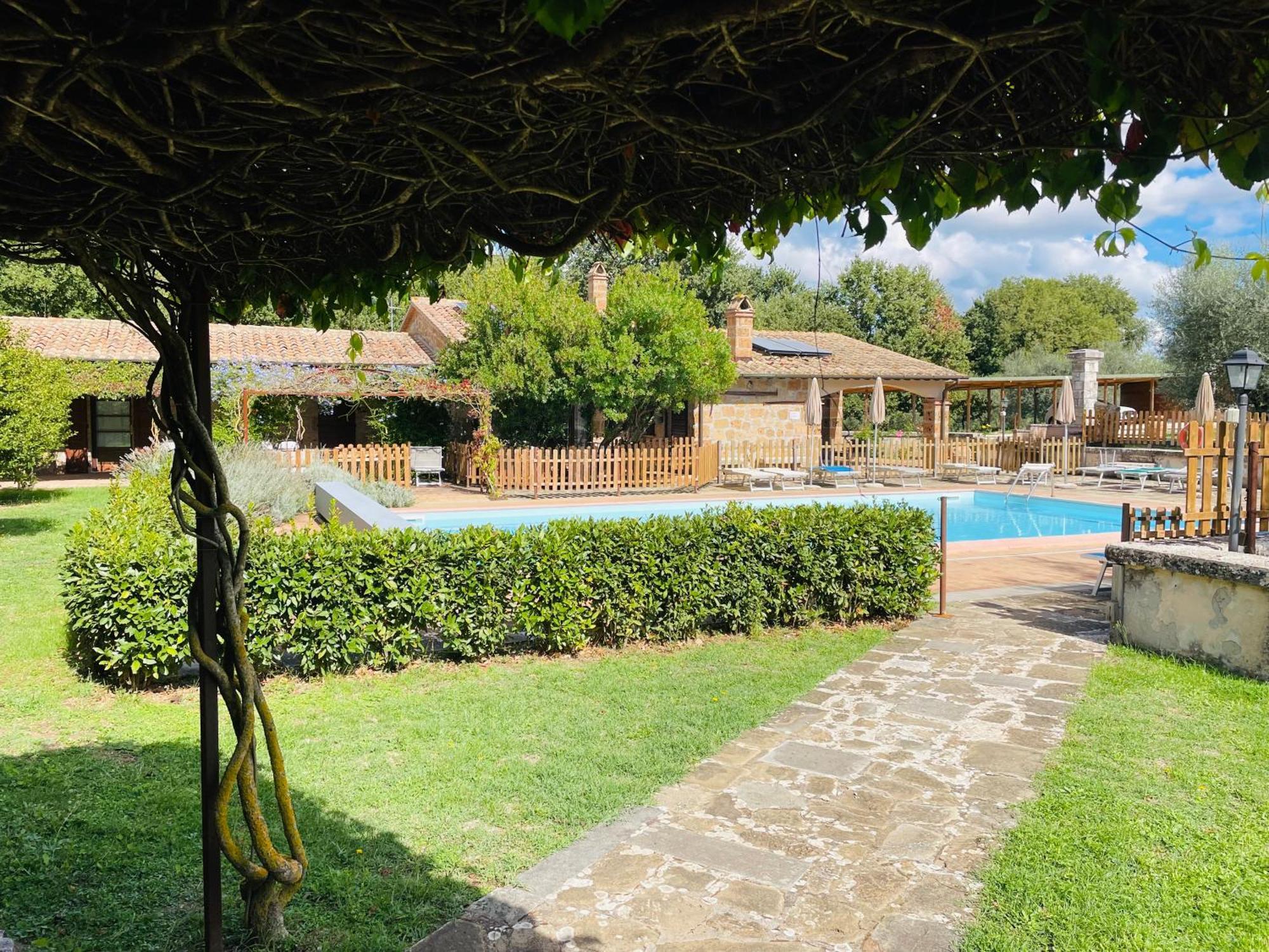 Agriturismo Eco-Bio Villa Vacasio Pitigliano Exterior foto