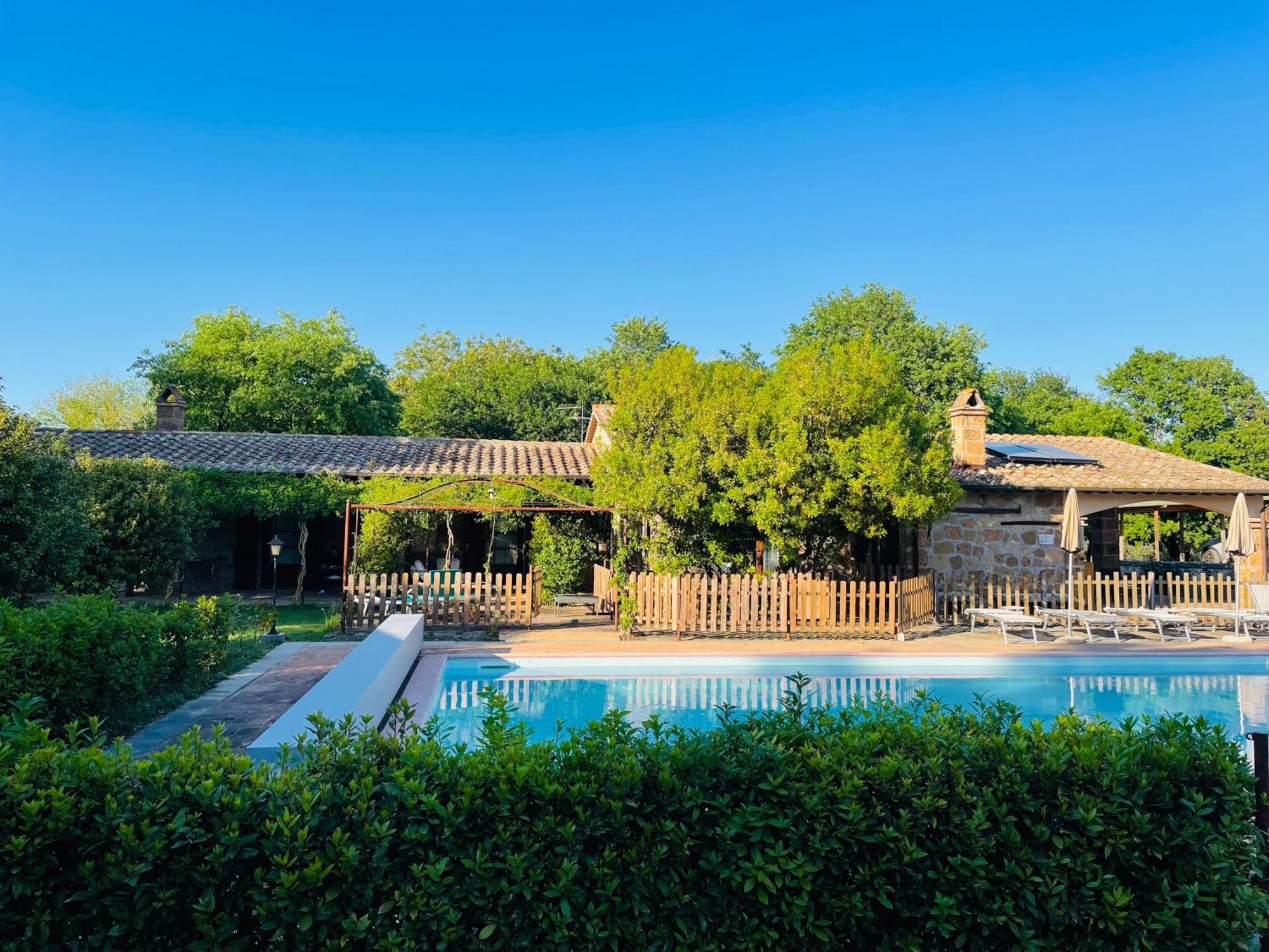 Agriturismo Eco-Bio Villa Vacasio Pitigliano Exterior foto